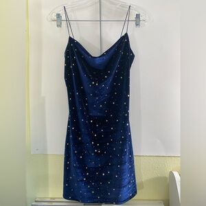 Elegant Starry Night Dress
